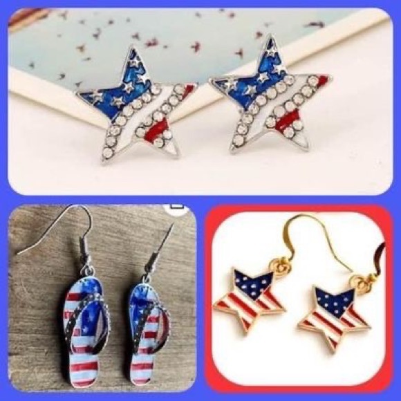New Memorial Day Patriotic Bundle Deal!
All 3 Beautiful Pairs! - Picture 1 of 10